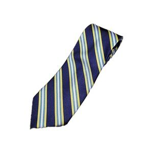 Brooks Brothers 346 Stain Resistant Pure Silk Neck Tie Striped Multicolor